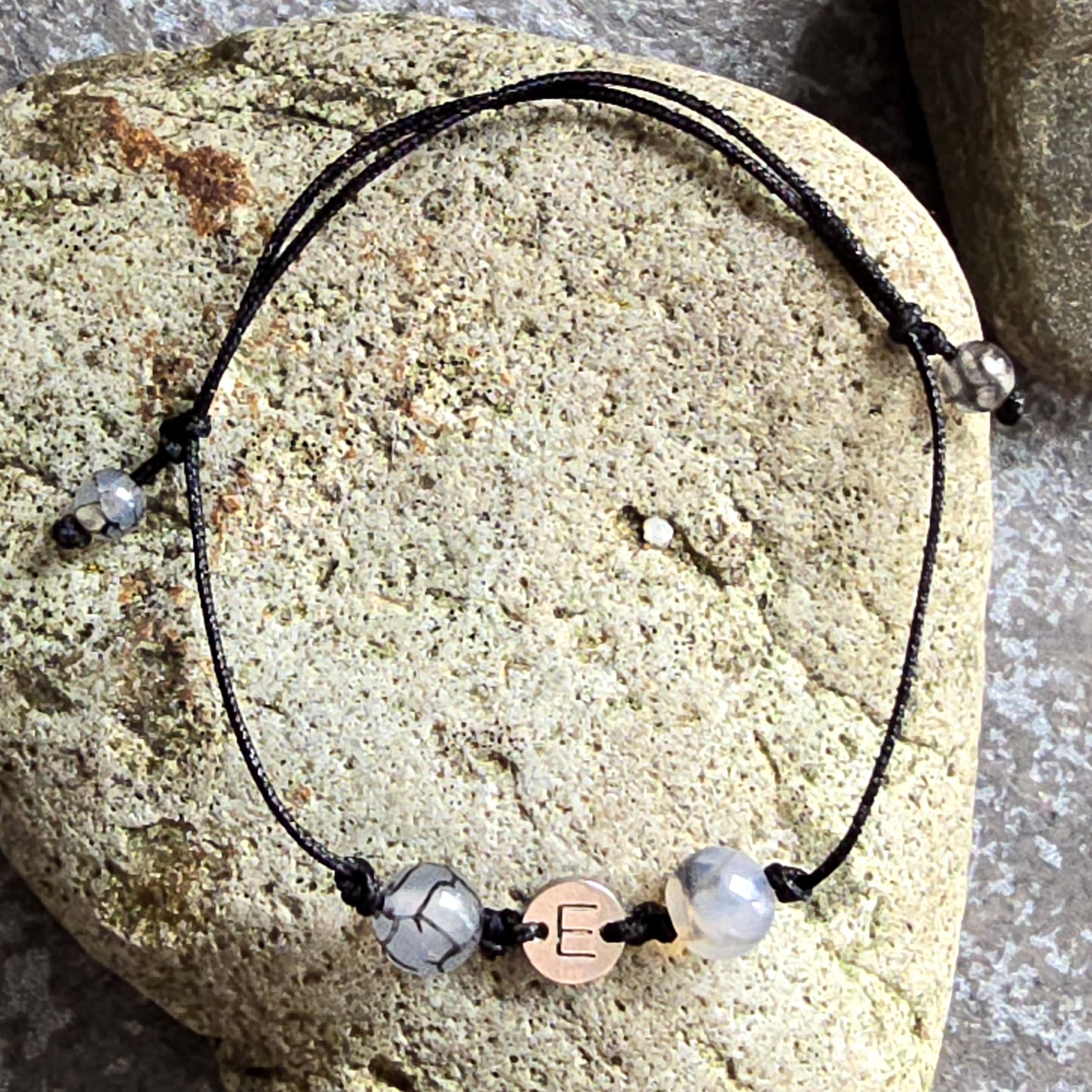 Edelstahl-Buchstaben Armband Personalisierbar – Bild 5
