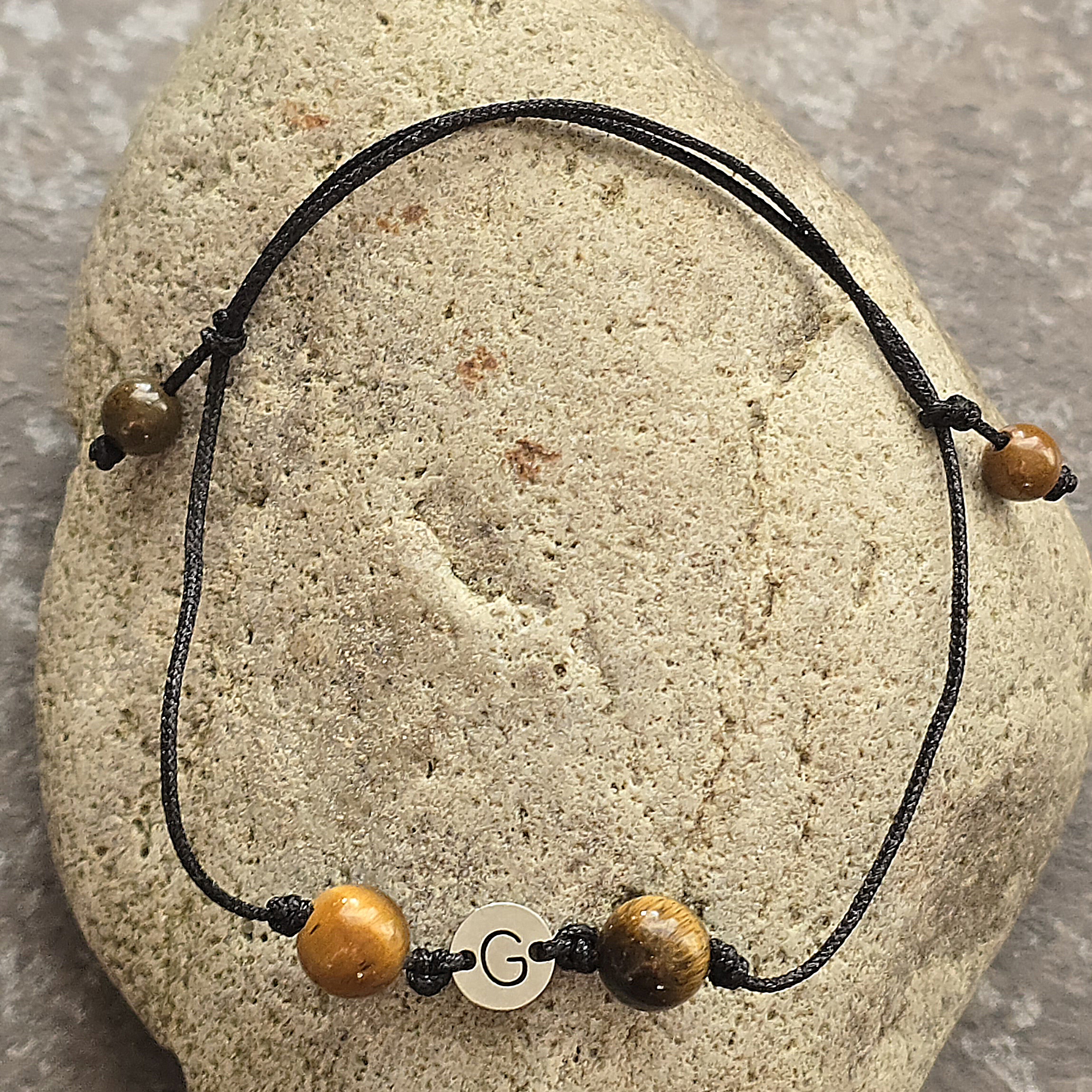 Edelstahl-Buchstaben Armband Personalisierbar – Bild 8