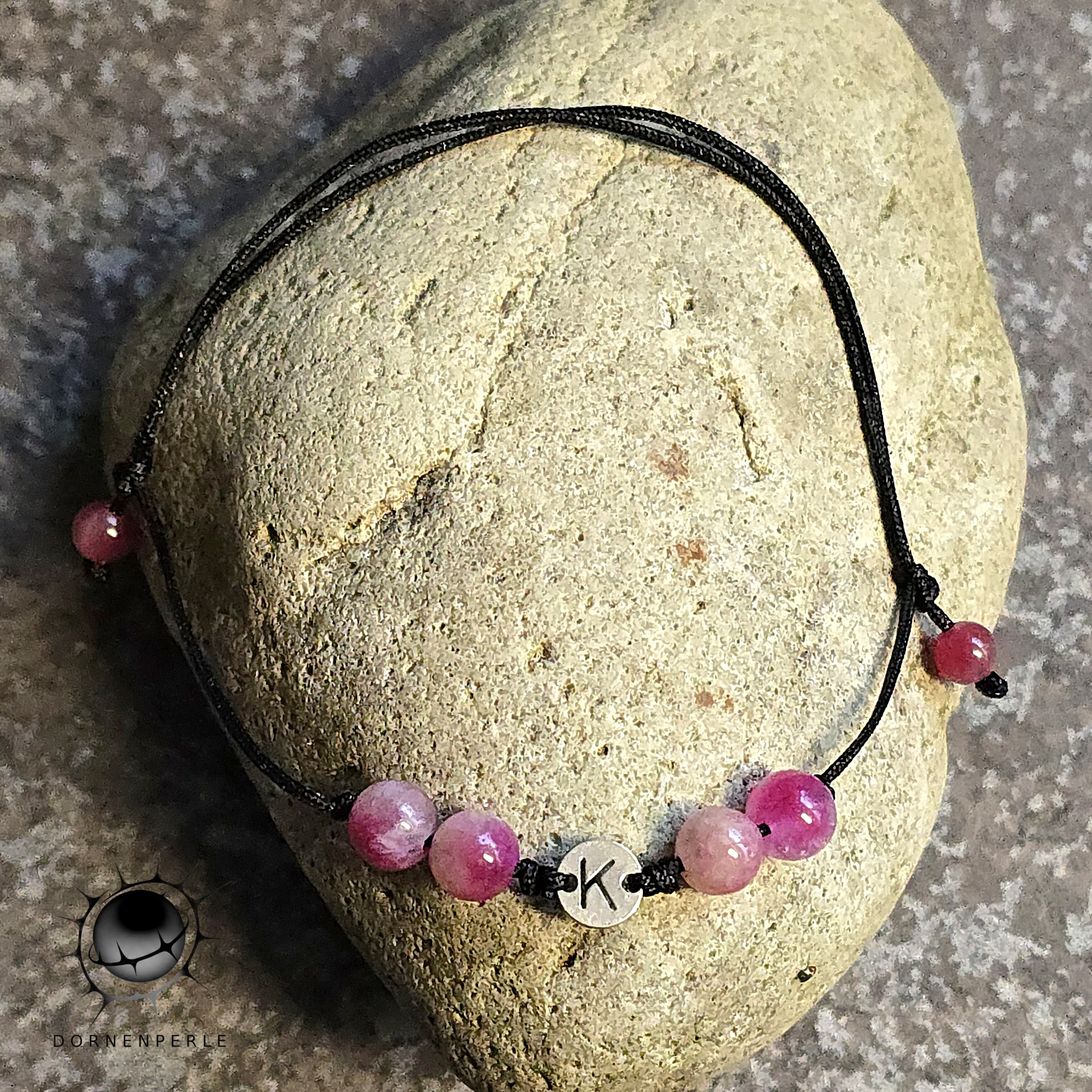Edelstahl-Buchstaben Armband Personalisierbar – Bild 2