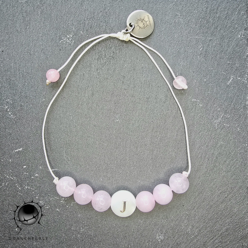 Muschel-Buchstaben Armband Personalisierbar